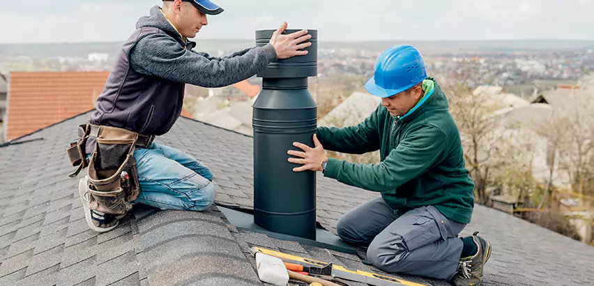 Chimney Flashing Replacement for Storm Damage in Eastchester