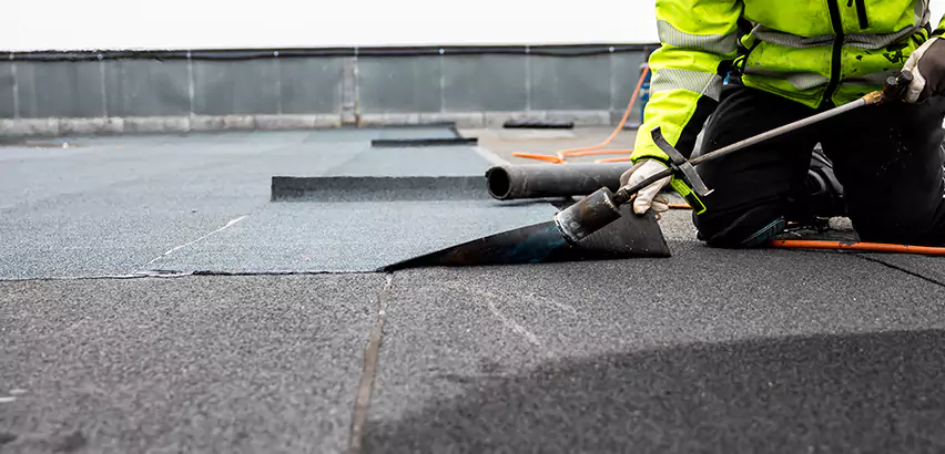 Residential Flat Roof Repair in Eastchester