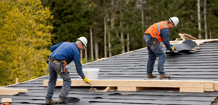 Garage Felt Roof Replacement in Eastchester