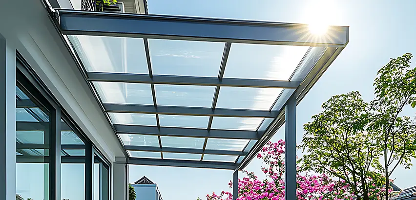 Glass Patio Roof Installation in Eastchester