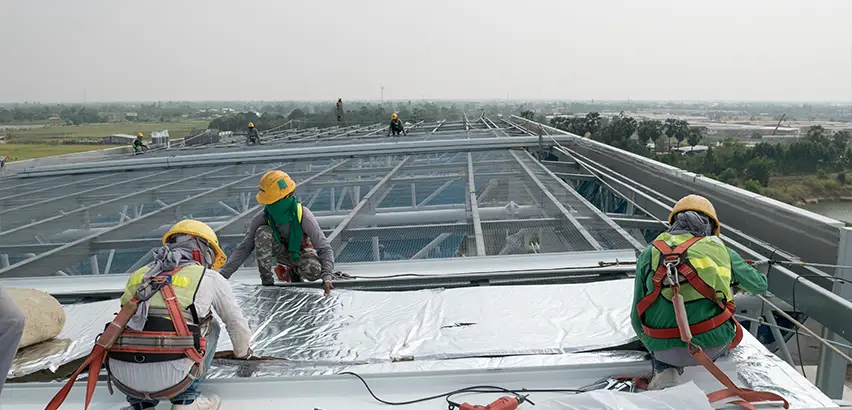Commercial Roof Installation in Eastchester