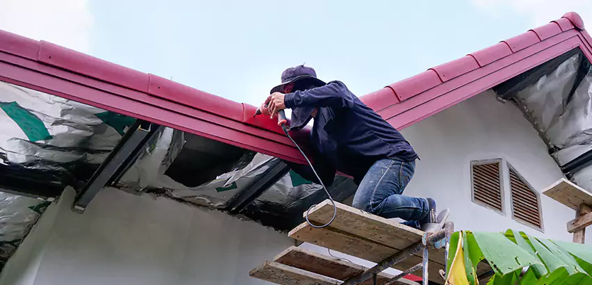 Residential Wind Damage Roof Repair in Eastchester